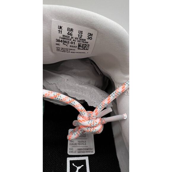 Puma TRC Blaze HC Sneakers Pristine Beige Orange Yellow Men's 384962-01 Size 12 - Picture 3 of 12